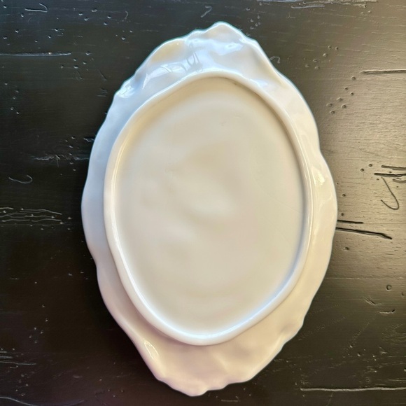 VINTAGE, JENNY LIND, MILK GLASS VANITY TRAY. - Picture 6 of 8